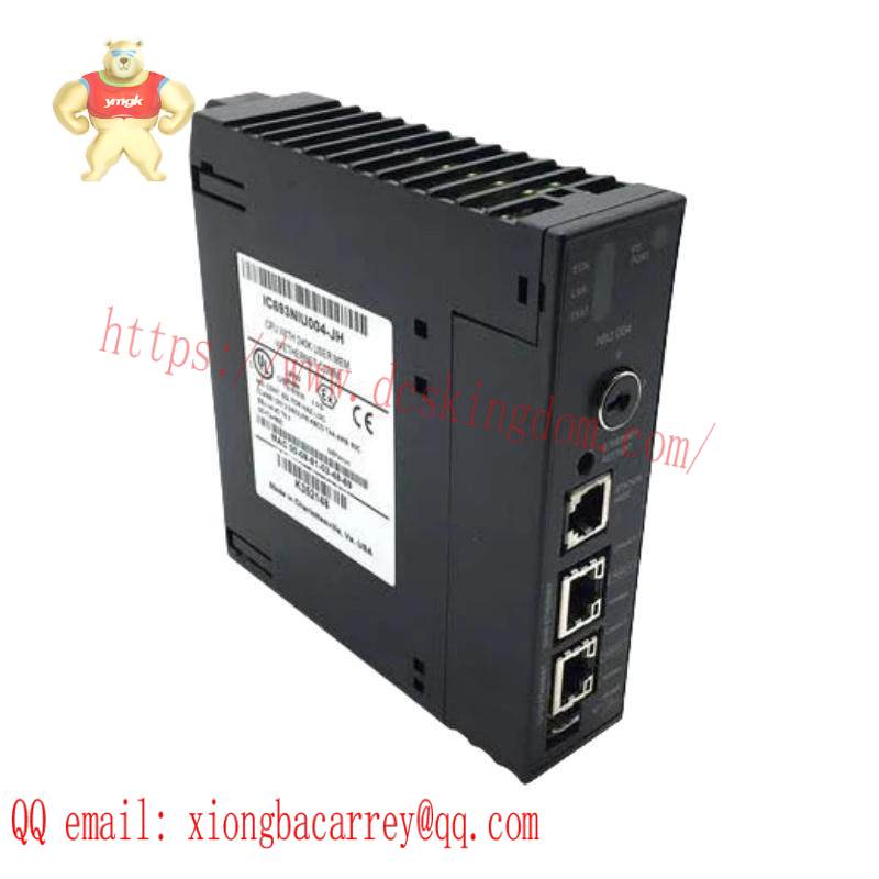 GE IC693NIU004 Ethernet Network Interface Unit