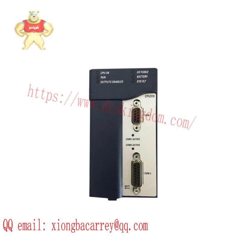 GE IC695CPU315 CPU CONTROL MODULE
