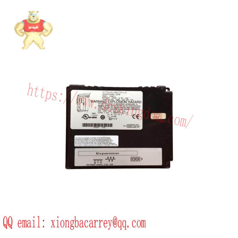 GE IC754VGI06STD OPERATOR INTERFACE