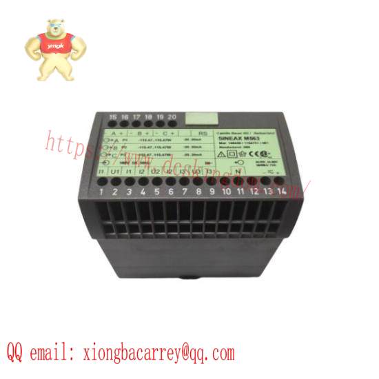 GMC SINEAX M563 Analog Out