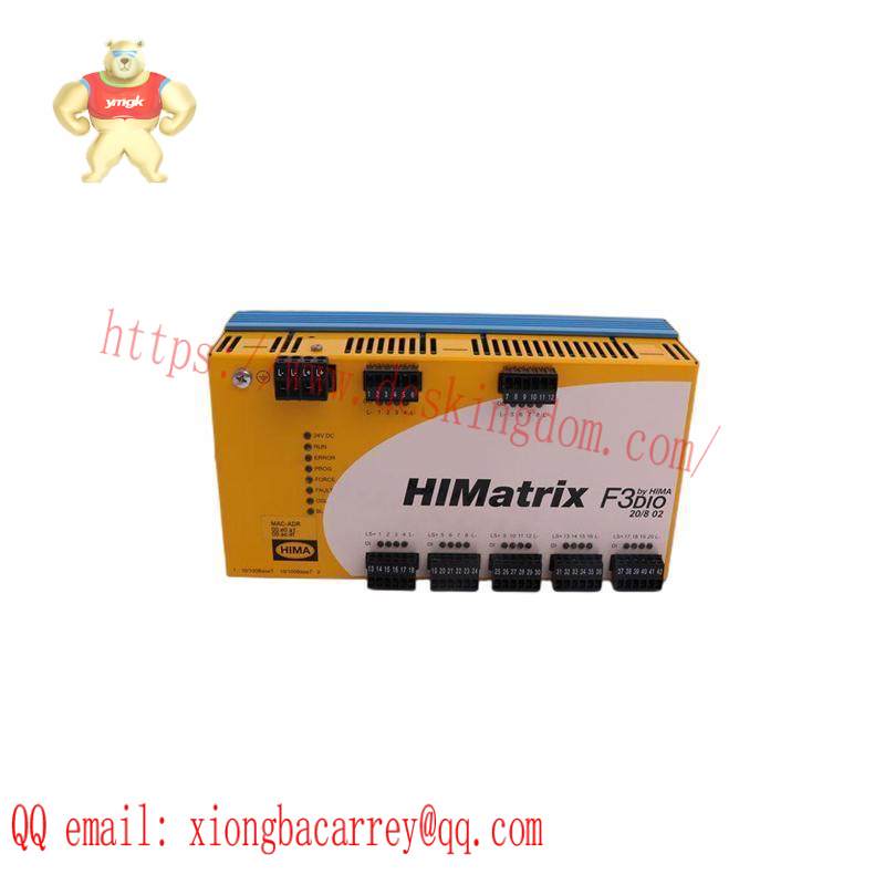 HIMA F3 DIO 20/8 02 F3DIO20/802 Remote I/O Module