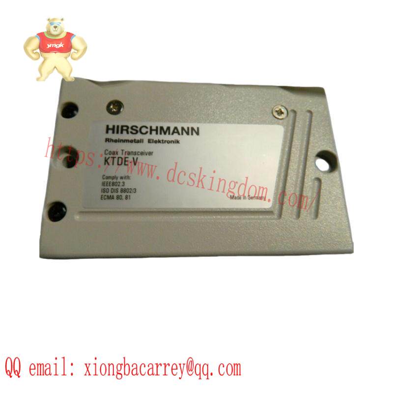 HIRSCHMANN KTDE-V 943258-001 Coax Transceiver Module