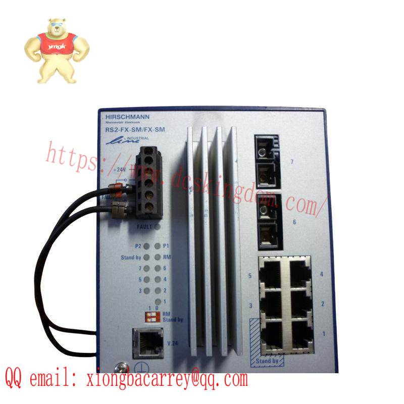 HIRSCHMANN RS2-FX-SM/FX-SM ETHERNET RAIL SWITCH