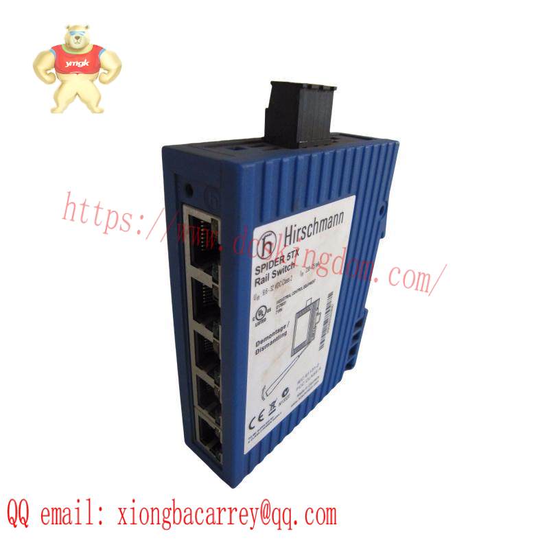 HIRSCHMANN SPIDER 5TX Rail Switch