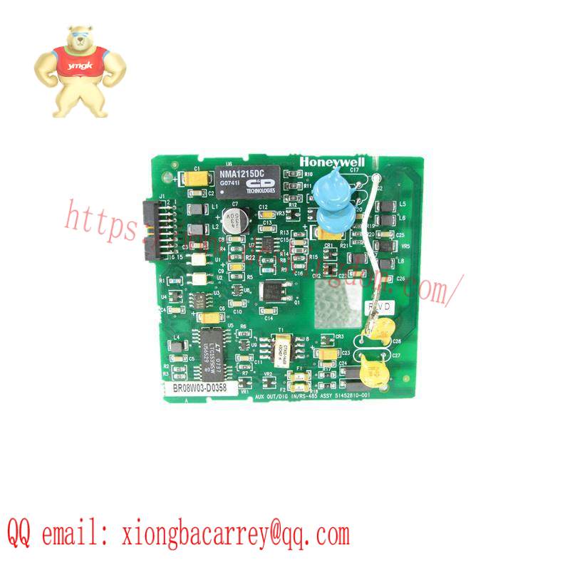 Honeywell 51452810-001 Auxiliary Output / Input Board Circuit