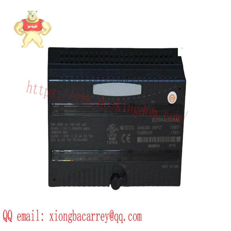 GE IC200ALG264E Current Analog Input Module