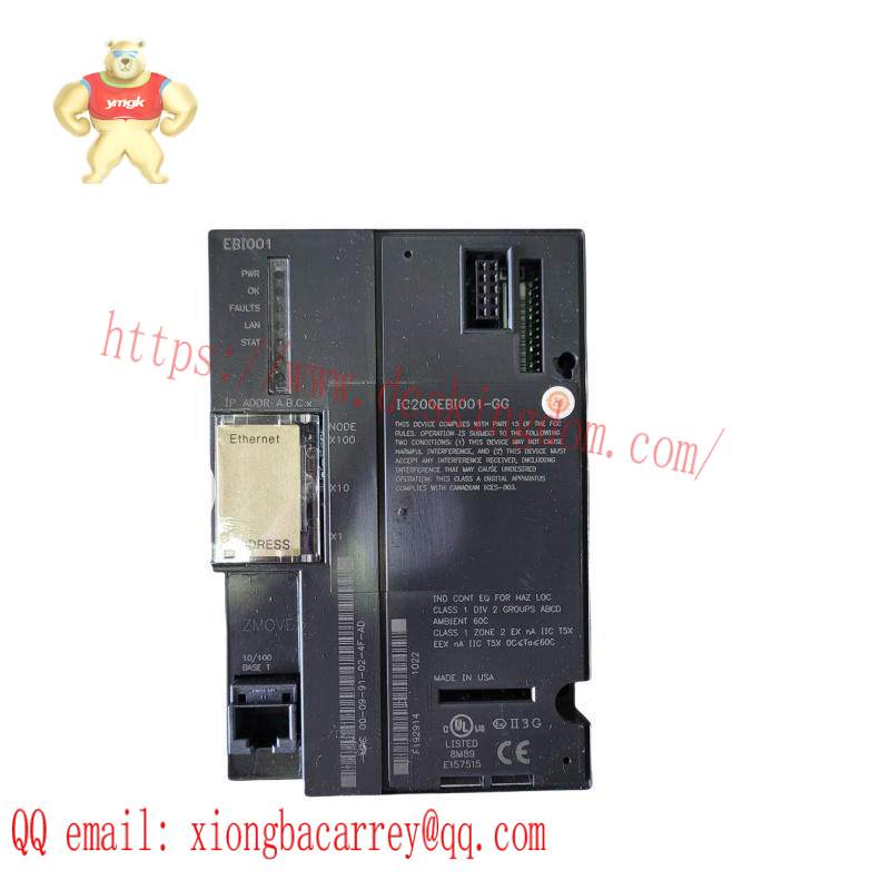 GE IC200EBI001 Ethernet Network Interface Unit