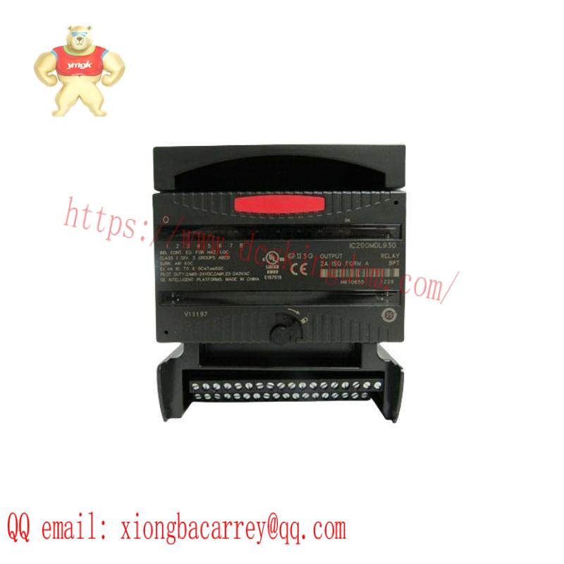 GE IC200MDL930 OUTPUT RELAY ISOLATED 8PT