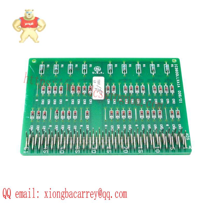GE IC3600LLXA1A Printed circuit board