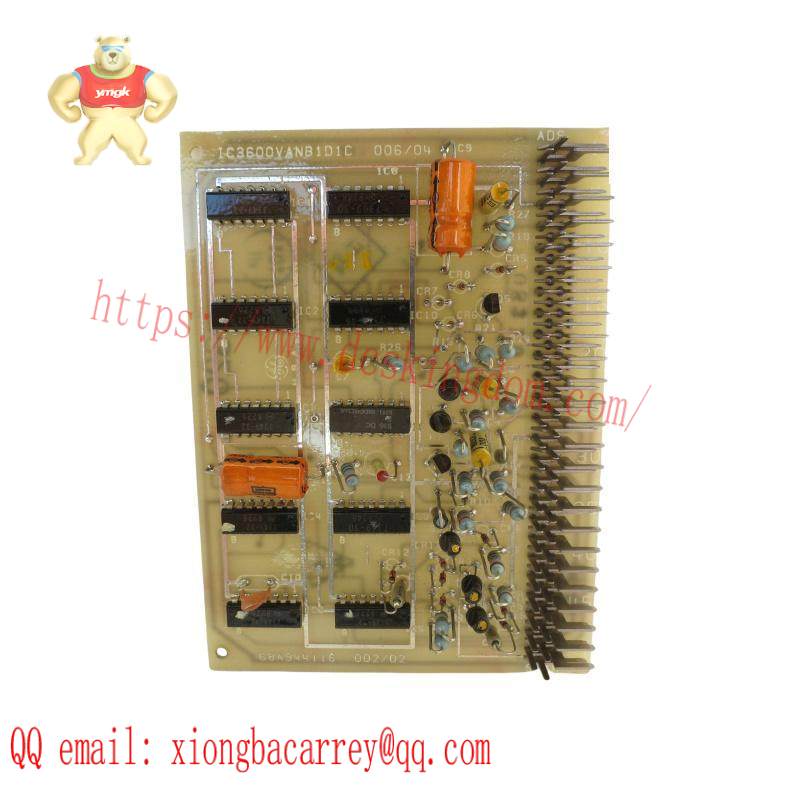 GE IC3600VANB1D1C Control PLC Annunciator Board