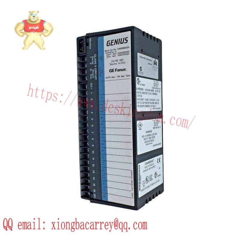 GE IC660BBD020 I/O Interface Block