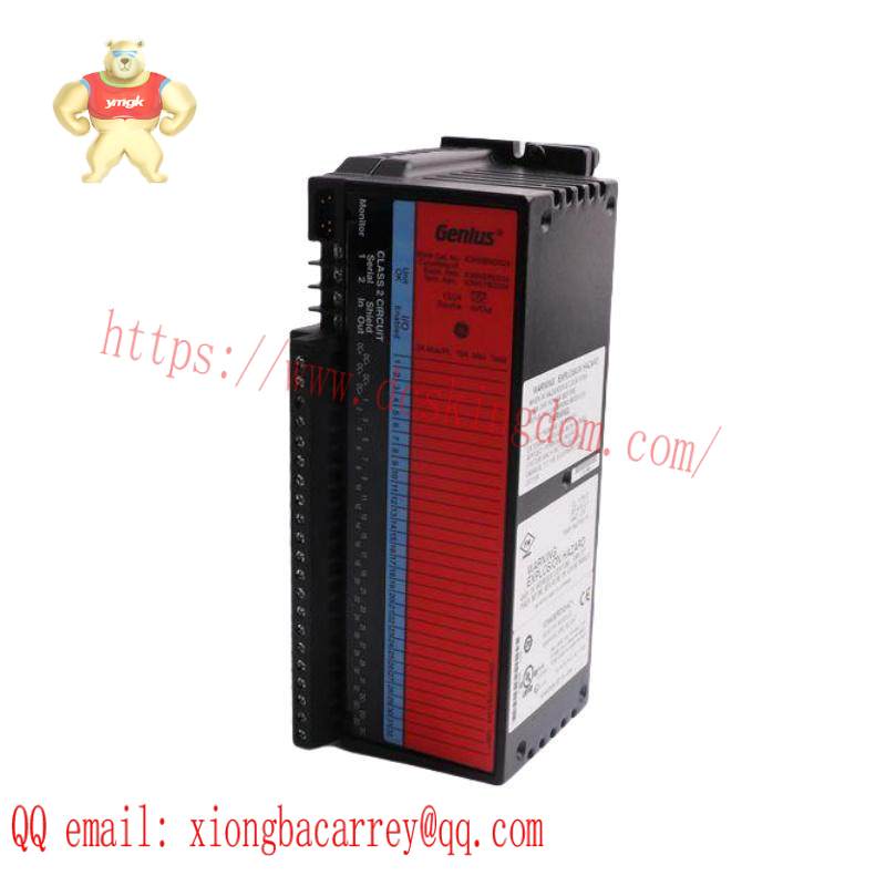 GE Fanuc IC660BRD024 Genius 12/24VDC Source Block