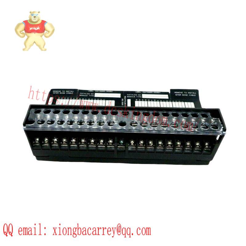 GE IC670CHS001E I/O Base, Barrier Style