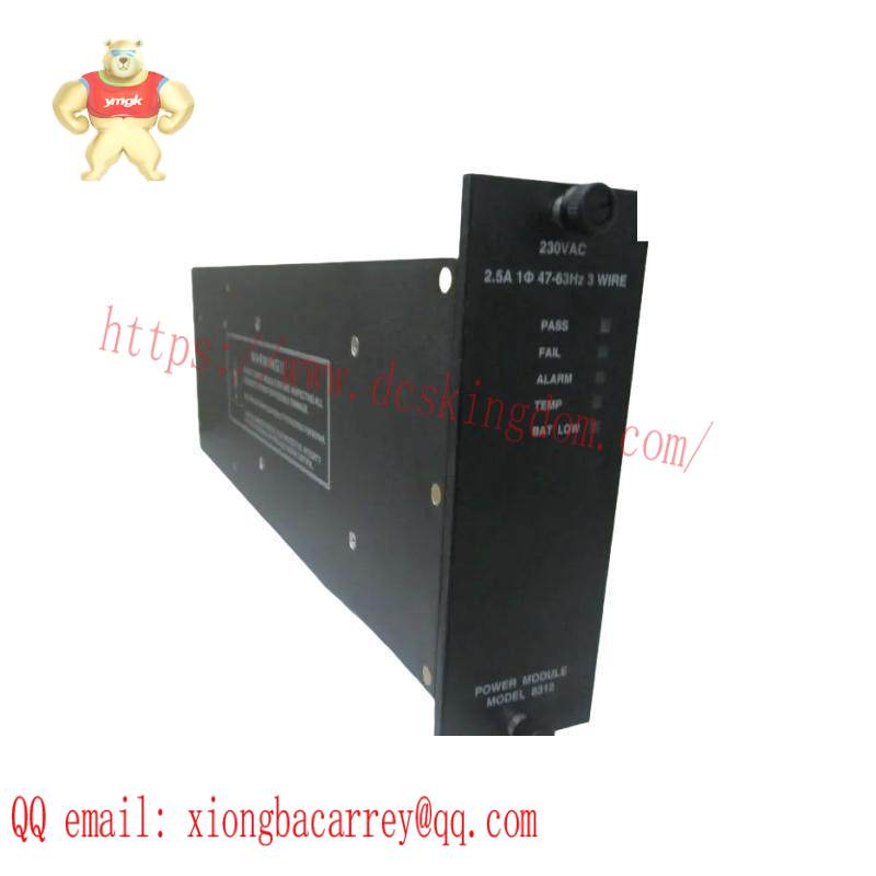 Invensys Triconex 8312 POWER SUPPLY MODULE