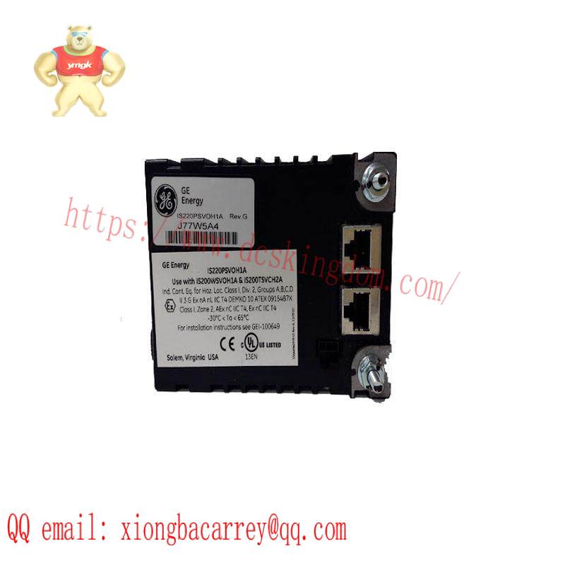 GE IS220PSVOH1A (NO REV) Boards & Turbine Control