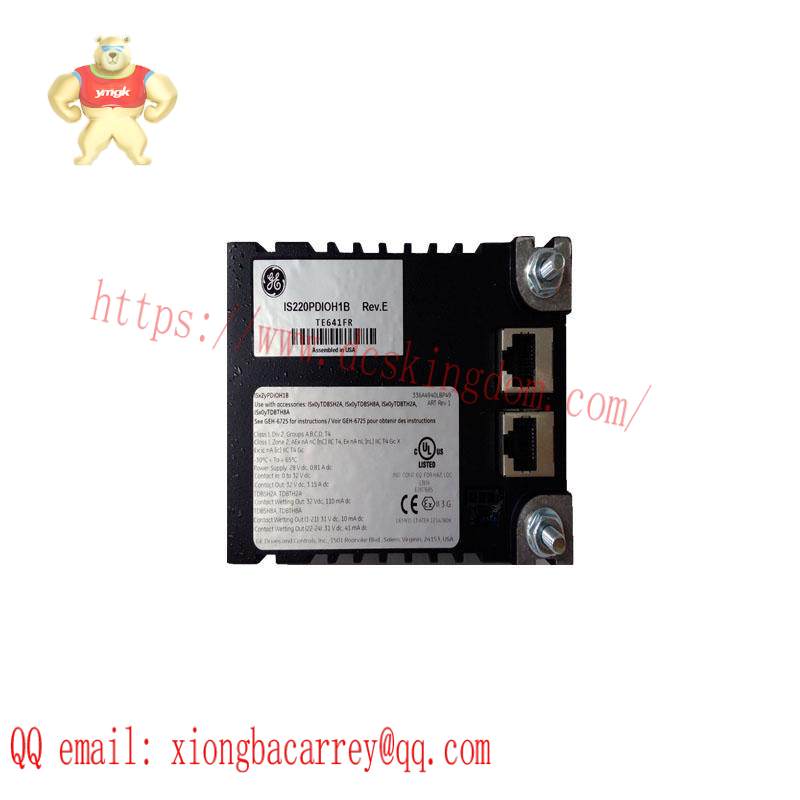 GE IS220PSVOH1A,REV E Boards & Turbine Control
