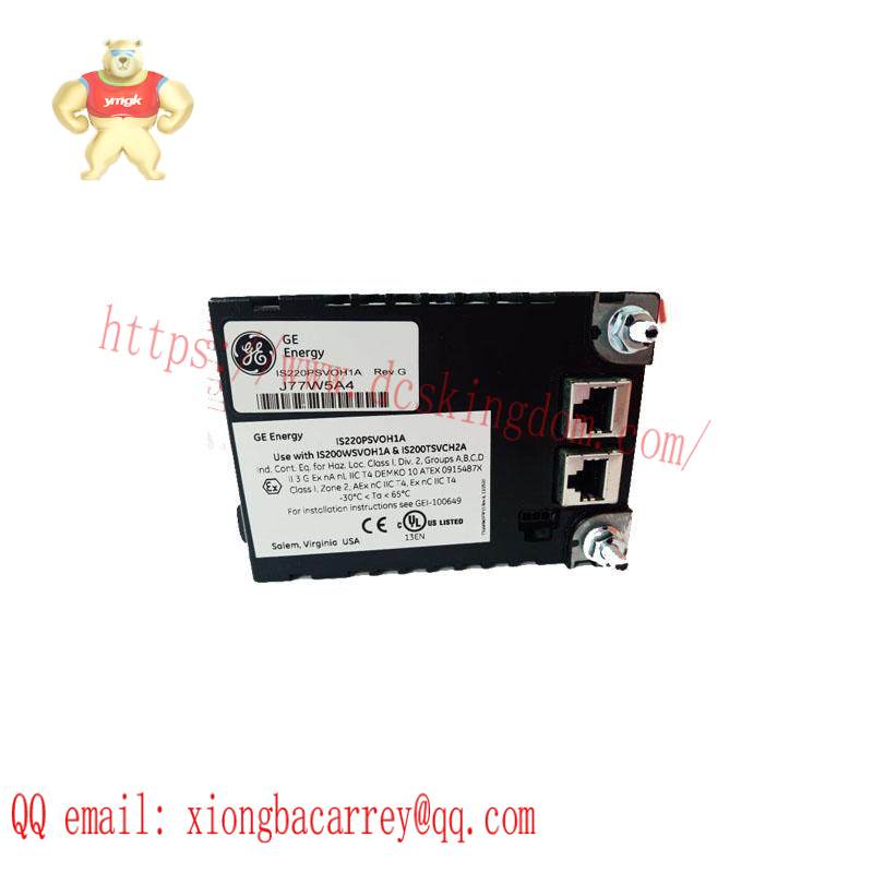 GE IS220PSVOH1A,REV F Boards & Turbine Control