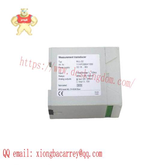 KFG LEVEL MUL-D2 Messumformer Transducer