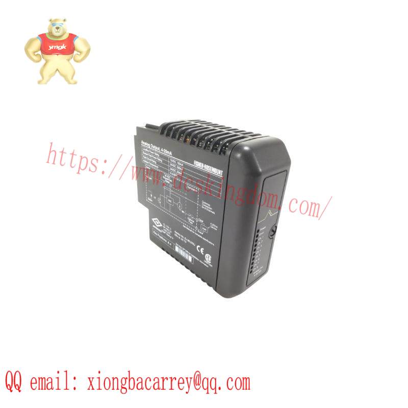 EMERSON KJ3002X1-BB1 12P0683X092 Analog output