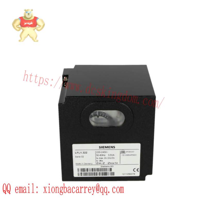 SIEMENS LFL1.322 Gas burner control