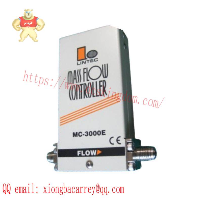 LINTEC MC-3000E MC-3102E-NC N2 500 SCCM MASS FLOW CONTROLLER