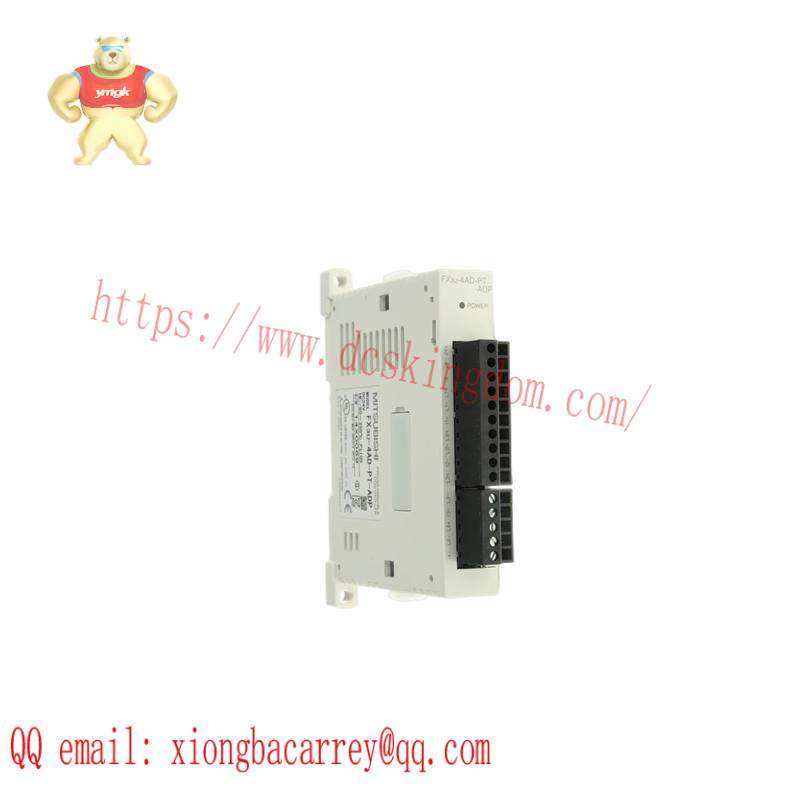 MITSUBISHI FX3U-4AD-PT-ADP INPUT MODULE
