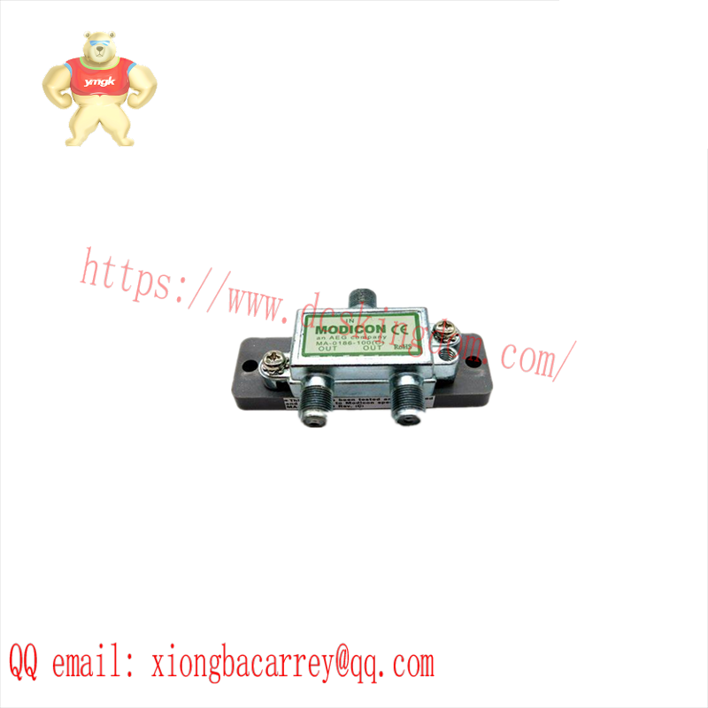 Schneide MODICON MA0186100 coaxial cable splitter