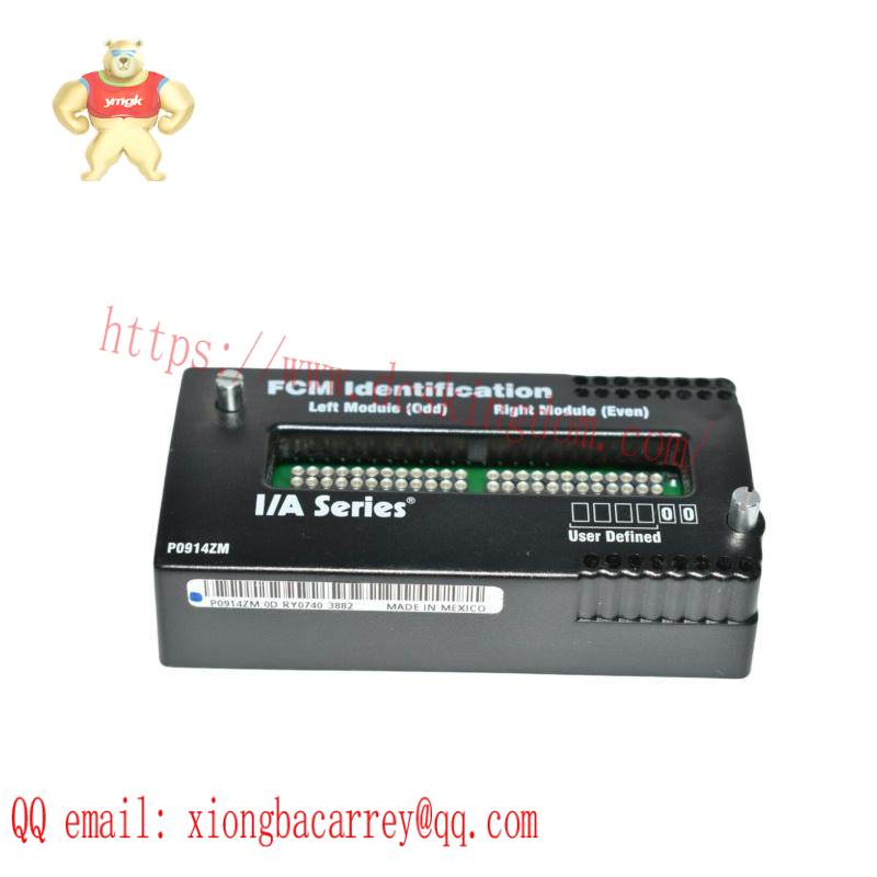 FOXBORO P0914ZM IDENTIFICATION MODULE