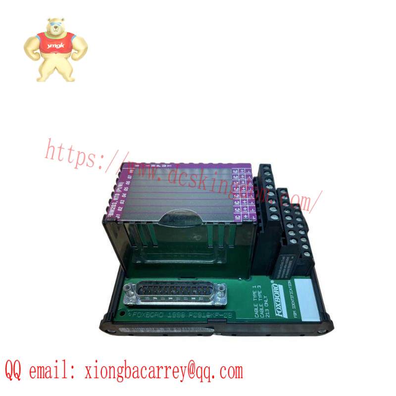 FOXBORO P0916ACOB Terminal accessories