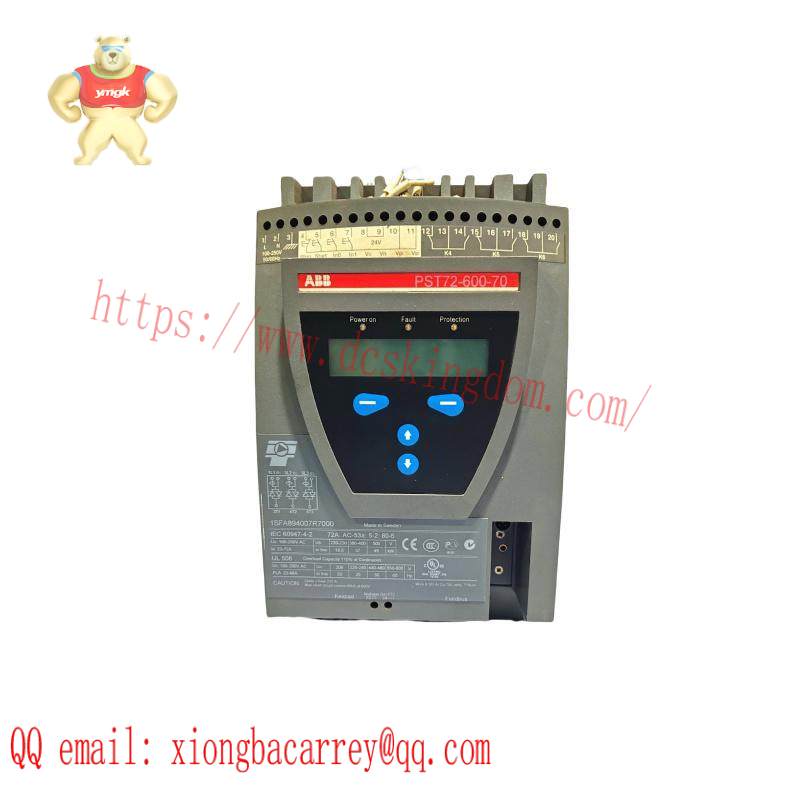 ABB PST72-600-70 1SFA894007R7000 Soft starter