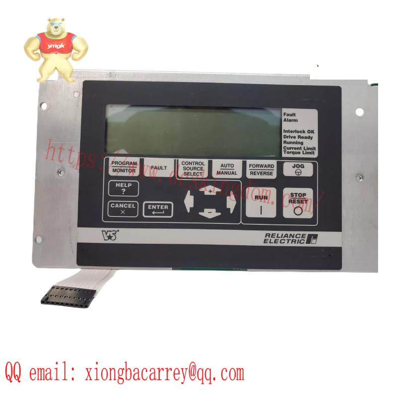 RELIANCE ELECTRO 802273-14R DC Drive Keypad Operator Interface