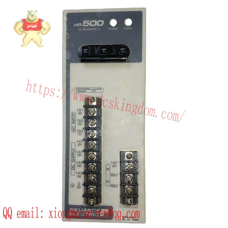 RELIANCE ELECTRO HR500 BLJC-08R 5RD1601 Servo Drive