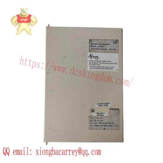 RELIANCE WR-D4007 Power Supply