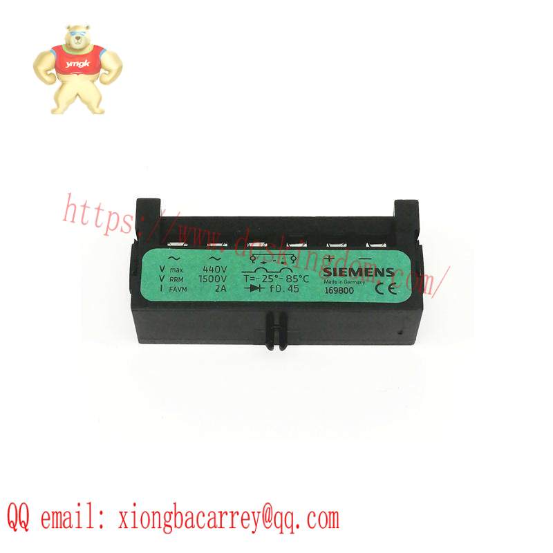 SIEMENS 169800 rectifier module