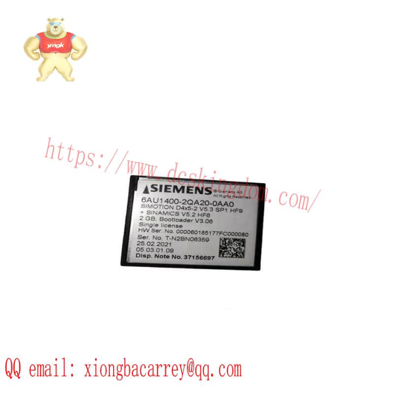 SIEMENS 6AU1400-2QA20-0AA0 Compact Flash Card