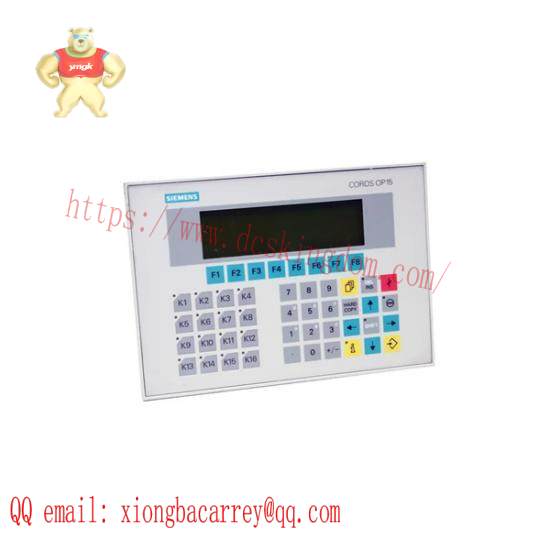 SIEMENS 6AV3515-1MA30 OP15/C1 Operator Panel