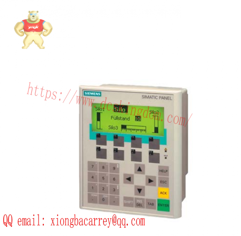 SIEMENS 6AV6641-0CA01-0AX1 OP77B LC-Display