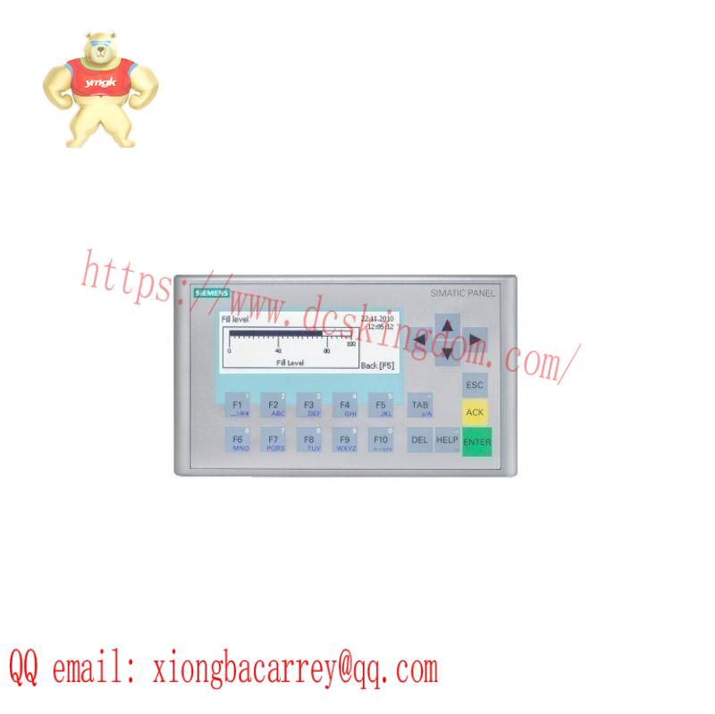 SIEMENS 6AV6647-0AH11-3AX0 BASIC PANEL