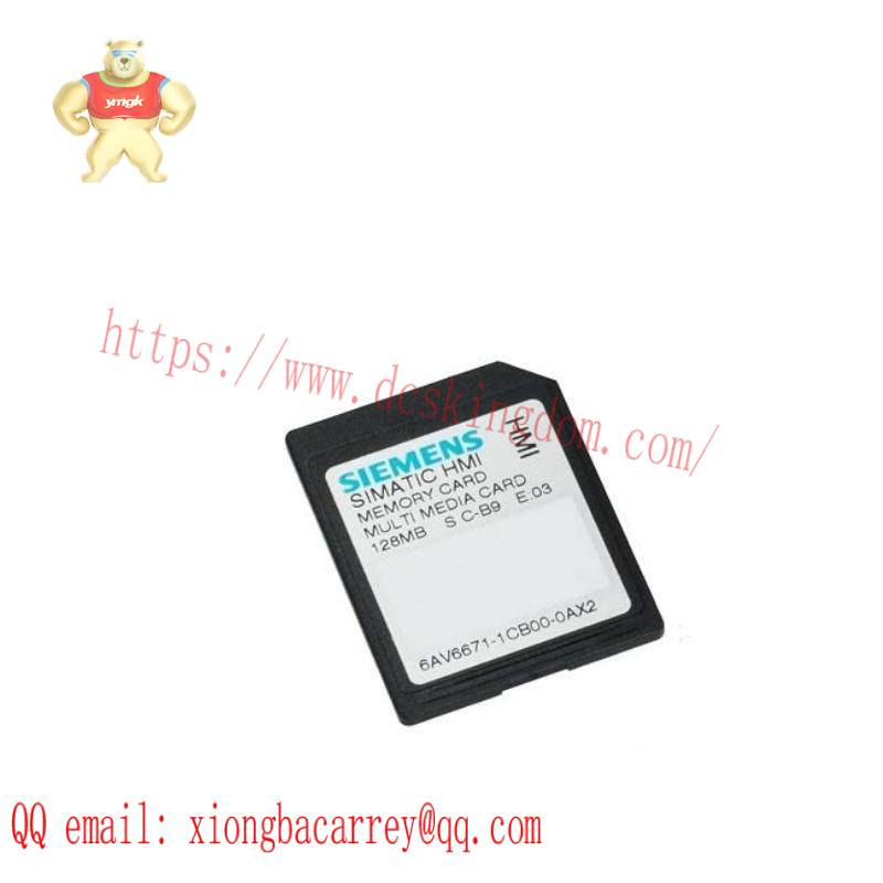 SIEMENS 6AV6671-1CB00-0AX2 SIMATIC MM memory card