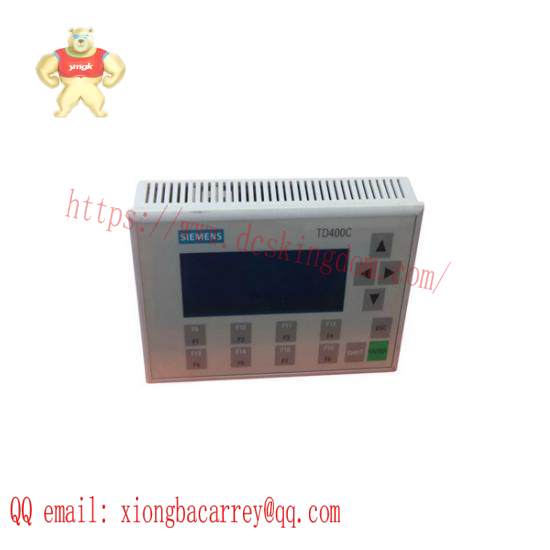 Siemens 6AV6 640-0AA00-0AX0 Display Panel