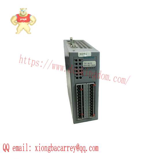SIEMENS 6DD1681-0AH2 6DD1681-OAH2 SA10 Interface Module
