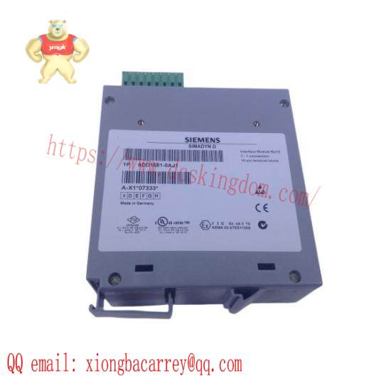 SIEMENS 6DD1681-0AJ1 SU 12 Converter
