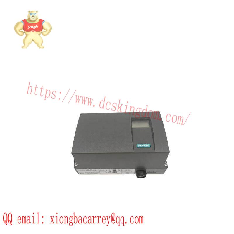 SIEMENS 6DR5010-0EG00-0AA0 Electropneumatic Positioner