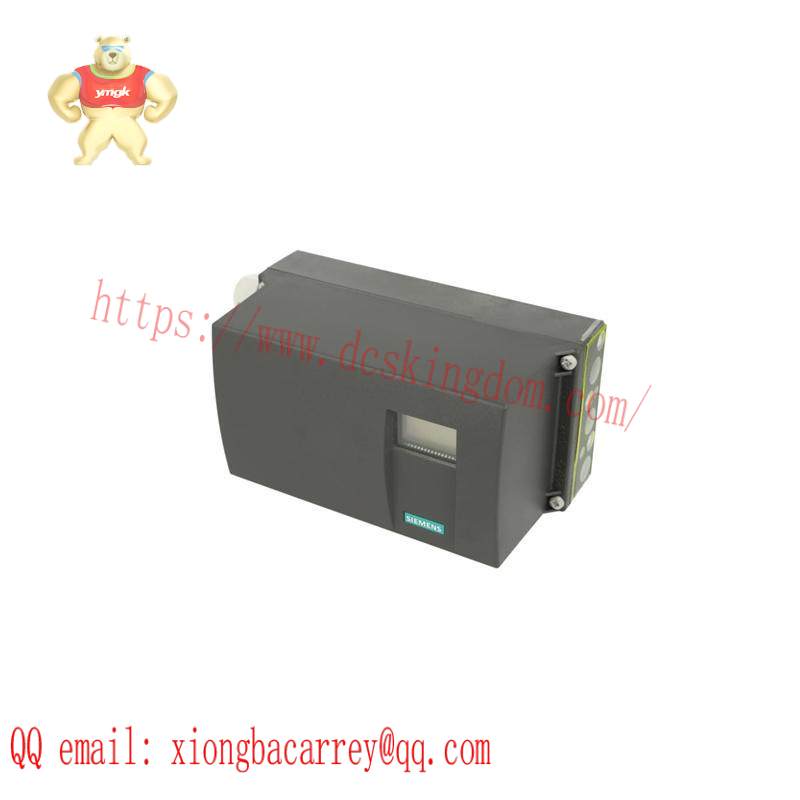 Siemens 6DR5020-0NG00-0AA0 Electropneumatic Positioner