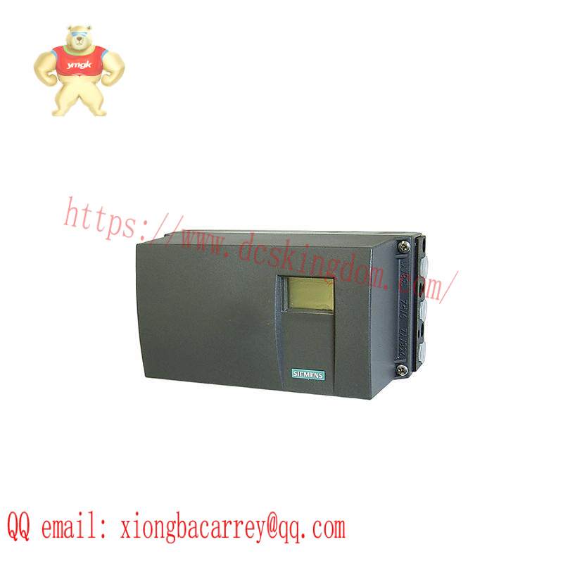 SIEMENS 6DR5120-0NN00-0AA0 VALVE POSITIONER