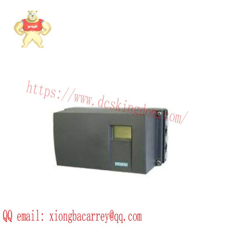 SIEMENS 6DR5210-0EN00-0AA0 Electropneumatic Positioner for Pneumatic Linear Sipart