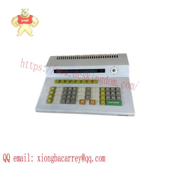 Siemens 6DS3305-8AA Process control keyboard