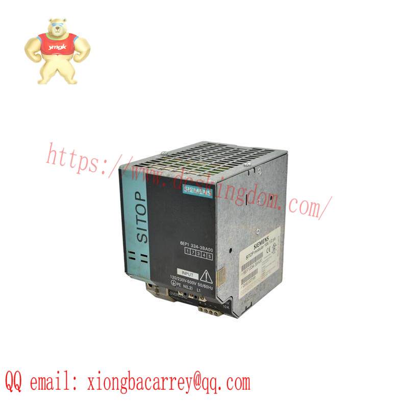 SIEMENS 6EP1334-3BA00 POWER SUPPLY