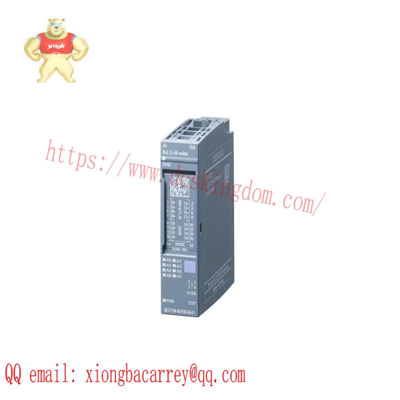 SIEMENS 6ES7134-6GF00-0AA1 ANALOG INPUT MODULE