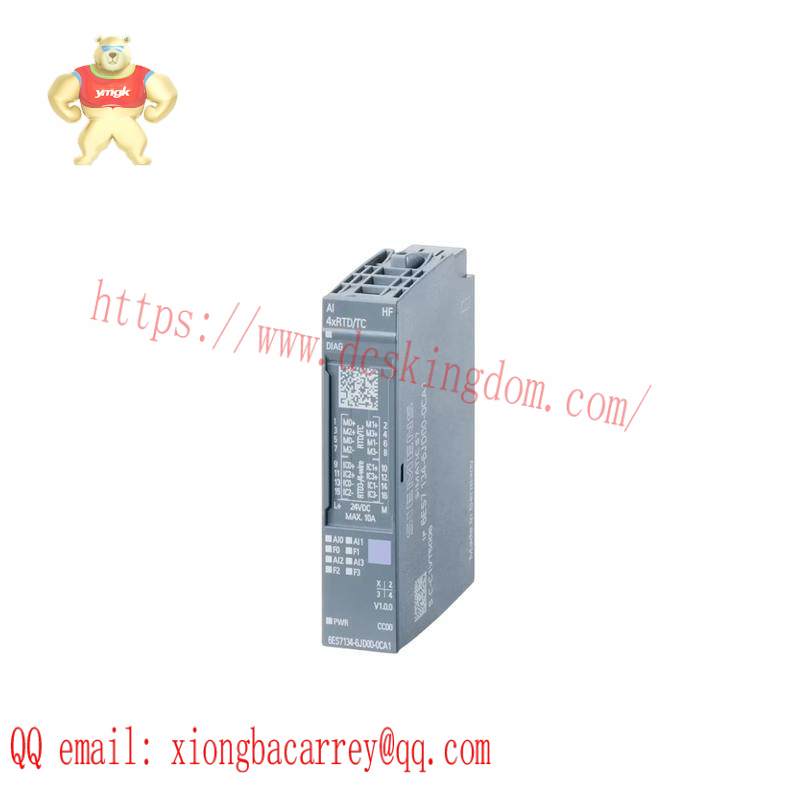 SIEMENS 6ES7134-6JD00-0CA1 ANALOG INPUT MODULE